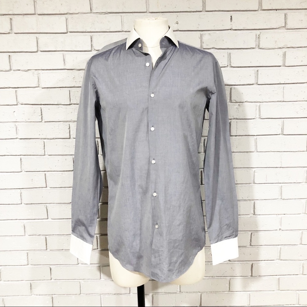Boss Jonah Slim‎ Fit Easy Iron Solid Dress Shirt